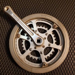 SUGINO Super maxy トリプルクランク 165㎜ (右のみ/ガード付)48/44/32T　