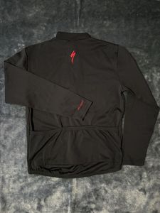 スペシャライズド M ハーフジップ　ブラック 長袖 サイクルジャージ