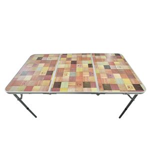 V133-■-0 Coleman コールマン ナチュラルモザイクリビングテーブル140 プラス 200002675