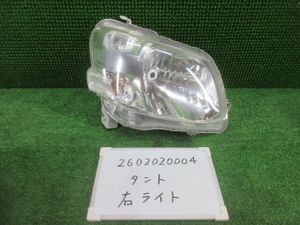 ダイハツ タント DBA-LA600S 右ヘッドライト X 504124