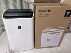 SHARP CV-G120-W 衣類乾燥除湿機 プラズマクラスター7000