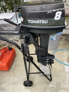 船外機 トーハツ TOHATSU 8馬力 2スト　s足　船　ボート　釣り　フィッシング　