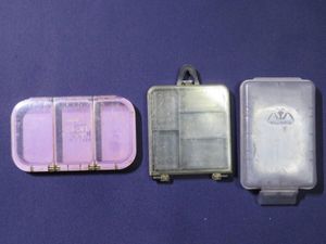 メーカー不明☆小型タックルケース3個