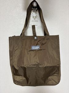 新品　モンベル　ライトバッグ18 ブラウン
