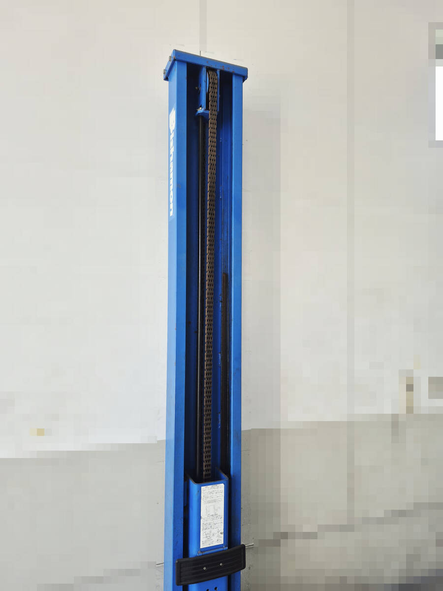 ◇ 2柱リフト スギヤス ビシャモン OSP25N 能力2,500kg 電動油圧 