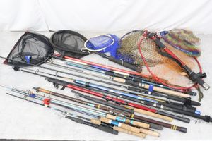 【行董】釣り竿 等 まとめ ダイワ フィッシングロッド HI-POWER X Landing Gear Carbon R