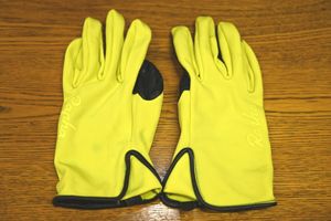 ラファ rapha クラッシック グローブ 起毛 Sサイズ イエロー サイクルグローブ