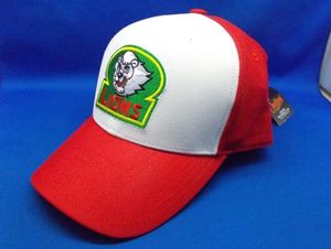 未使用 タグ付 統一ライオンズ 復刻エンブレム 紅白記念 応援用キャップ 帽子 台湾プロ野