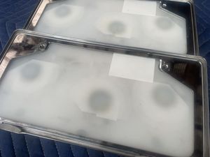 旭化成テクノプラス ダイヤモンドリング 字光式ナンバー ３灯式 電球式 メッキ 12V 廃盤