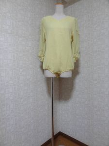 ☆ レディース　社交ダンス　ダンス 　ダンス衣装　ブラウス　カットソー　UNA　股ホック