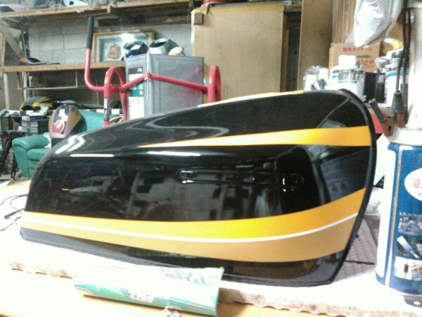 極上品 Z400FX タイガーカラー 外装一式 (再塗装)(カワサキ用)｜売買