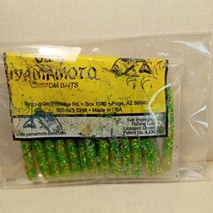 ゲーリーヤマモト　2ヤマセンコー GARY YAMAMOTO ライムフレーク　残２０本！