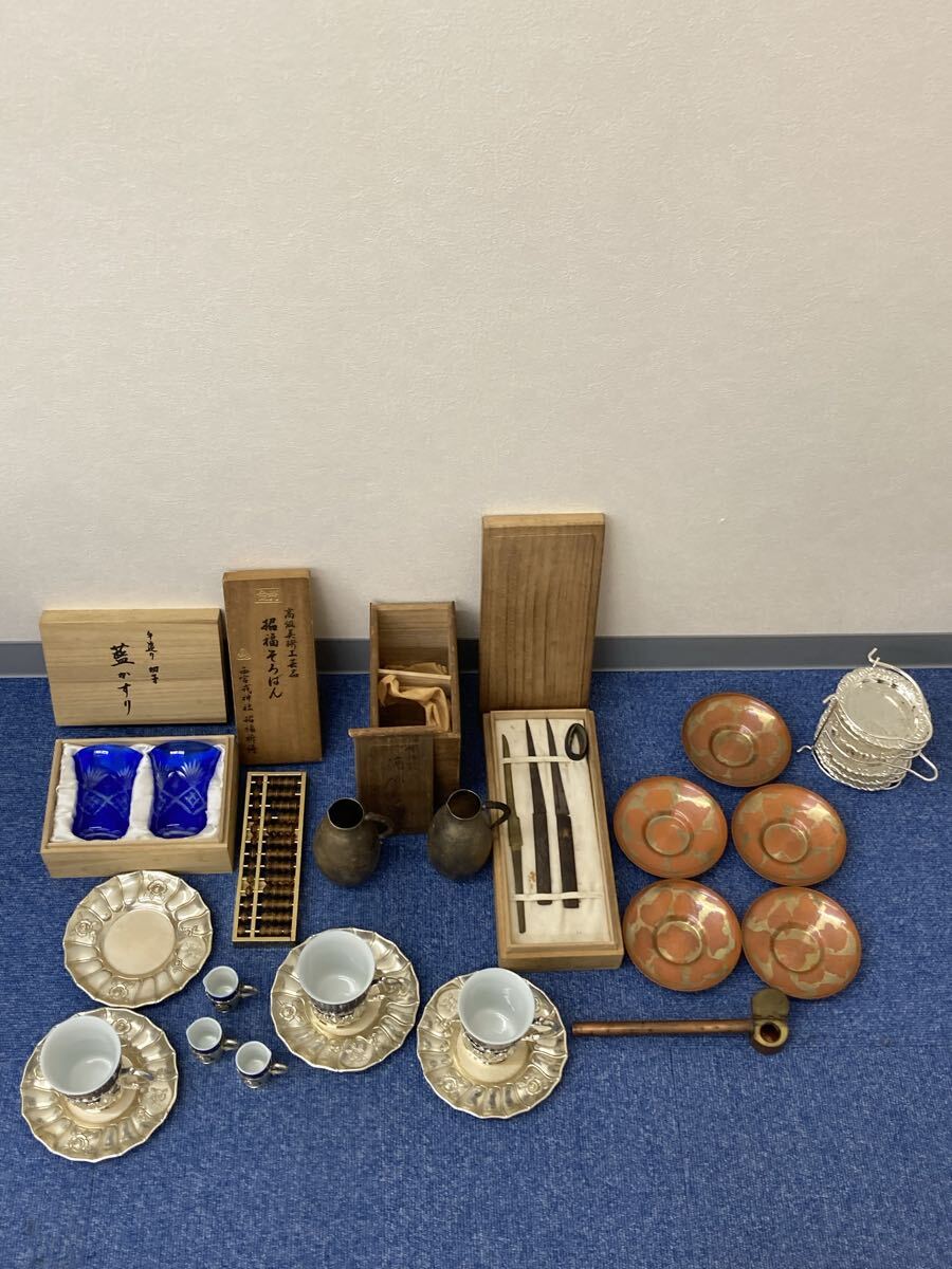 時代 矢立 家紋 徳川家 銀細工 銀象嵌彫金 龍紋 骨董/書道具骨董/