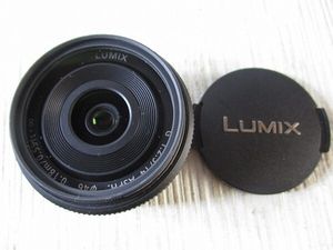 F31 Panasonic パナソニック LUMIX G 1:2.5/14 ASPH H-H014 ミラーレス レンズ 現状品