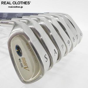 DUNLOP/ダンロップ DDHV WD-400 アイアン #6~9,P,A,Sw 7本セット レフティ/左きき用 NAVI