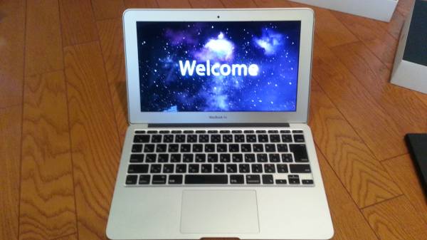 macbook air 11インチ　late 2010 モデル