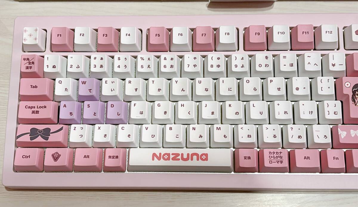 ク*ト様 ぶいすぽっ！ ゲーミングキーボード　花芽なずな ぶいすぽっ! VSPO GEAR ゲーミングキーボード 第1弾 花芽なずな(USB