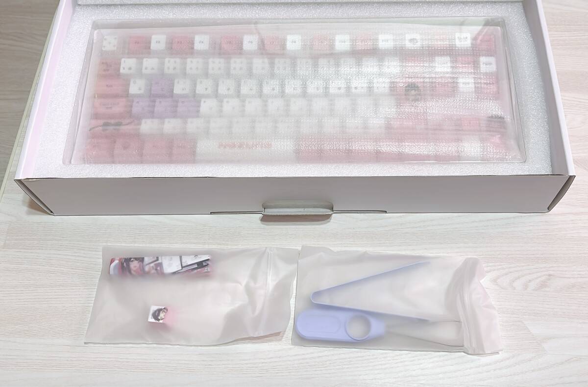 ぶいすぽっ! VSPO GEAR ゲーミングキーボード 第1弾 花芽なずな(USB