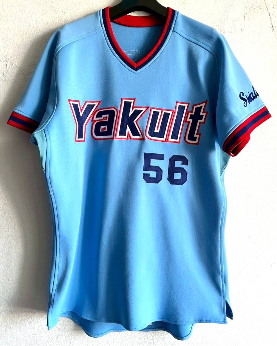 ヤクルトスワローズ　1989 選手支給　ユニフォーム ヤクルトスワローズ 池末和隆選手支給品 1989年ビジターユニフォーム