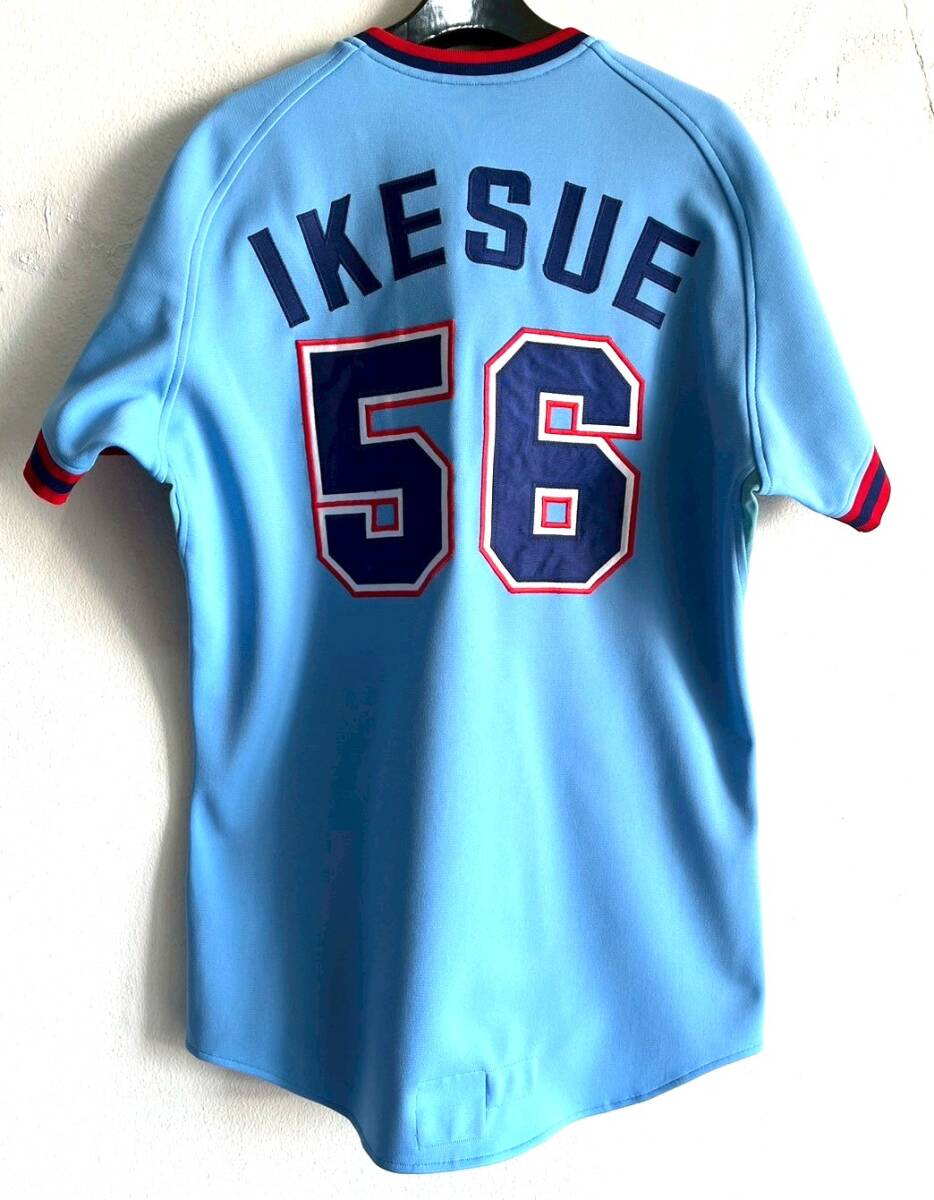 ヤクルトスワローズ 池末和隆選手支給品 1989年ビジターユニフォーム