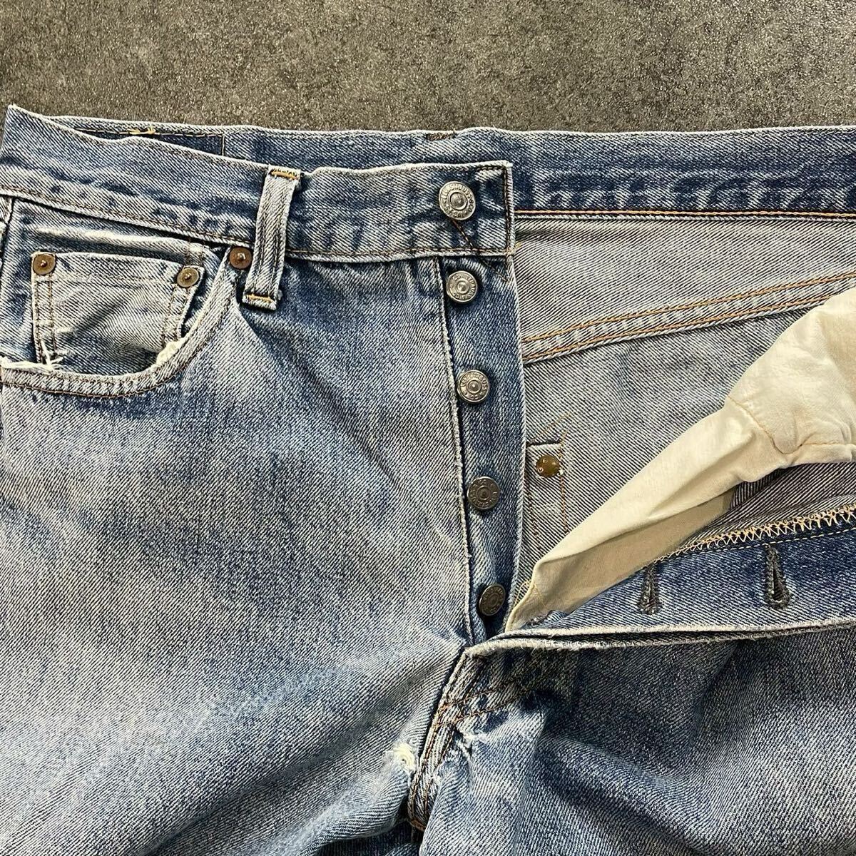 USA製 90s Levi's リーバイス 501XX 刻印555 バレンシア工場 デニム