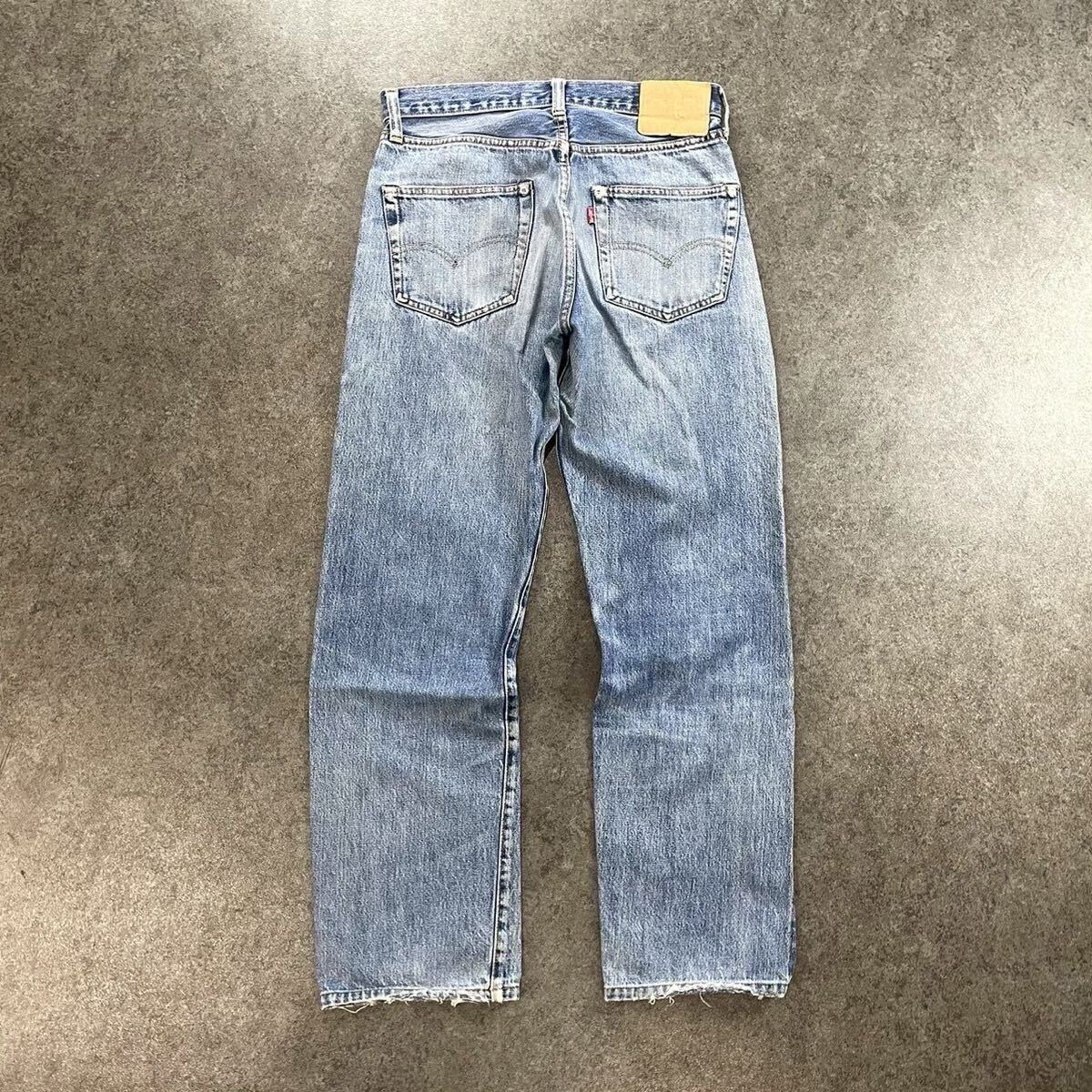 90s リーバイス 501XX バレンシア製 デニム 555 USA セルビッチ USA製 90s Levi's リーバイス 501XX 刻印555 バレンシア工場 デニム