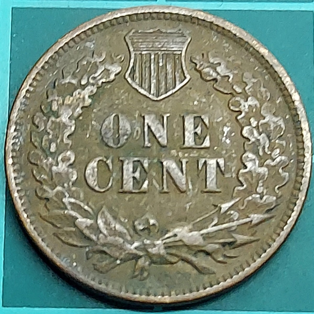1905年 アメリカ 1セント硬貨 銅貨 インディアンヘッド 古銭 自由の