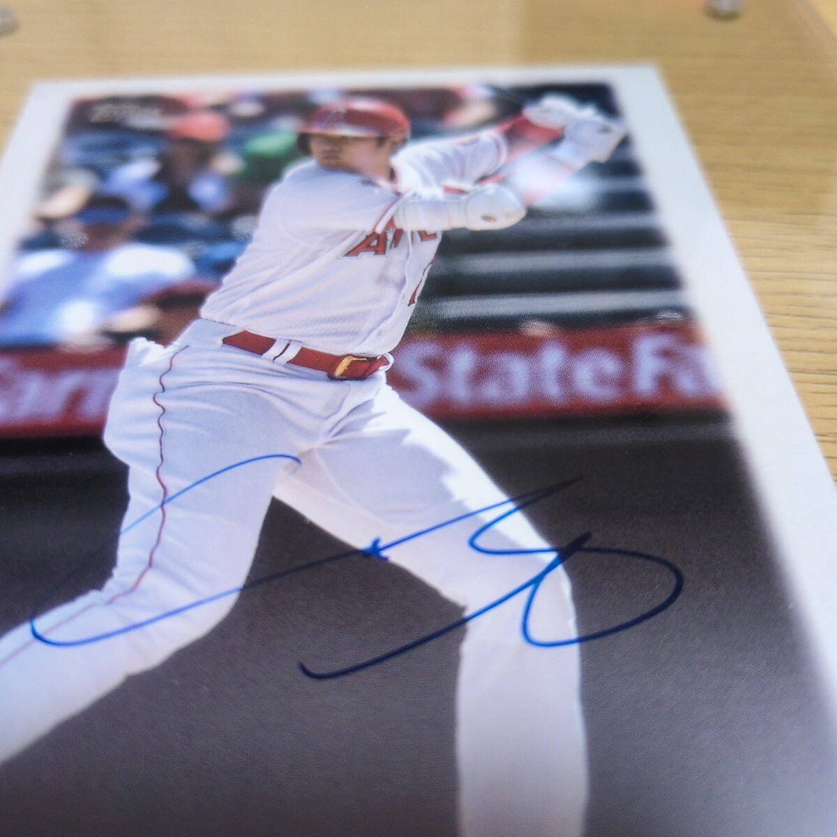 2023topps baseball series1 希少大判10シリ大谷翔平 直筆サインカード