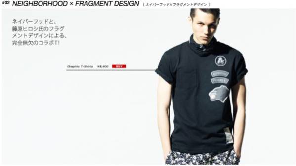NEIGHBORHOOD fragment Tee Lサイズ 送料360円 ネイバーフッド