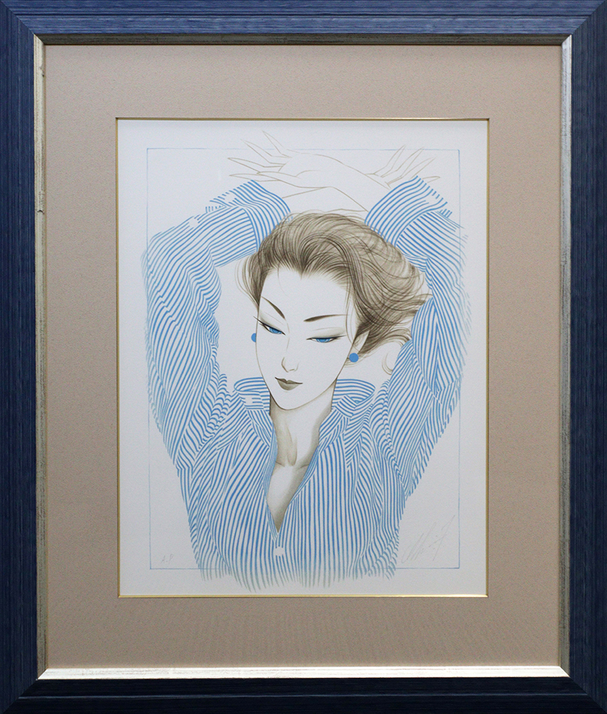 鶴田一郎 美人画の値段と価格推移は？｜21件の売買データから鶴田一郎 