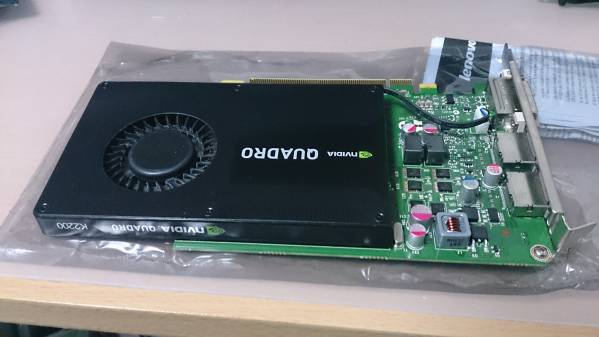 【超美品】nvidia Quadro k2200　
