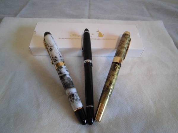 新品・贈答用紙箱入り　万年筆3本セット～３