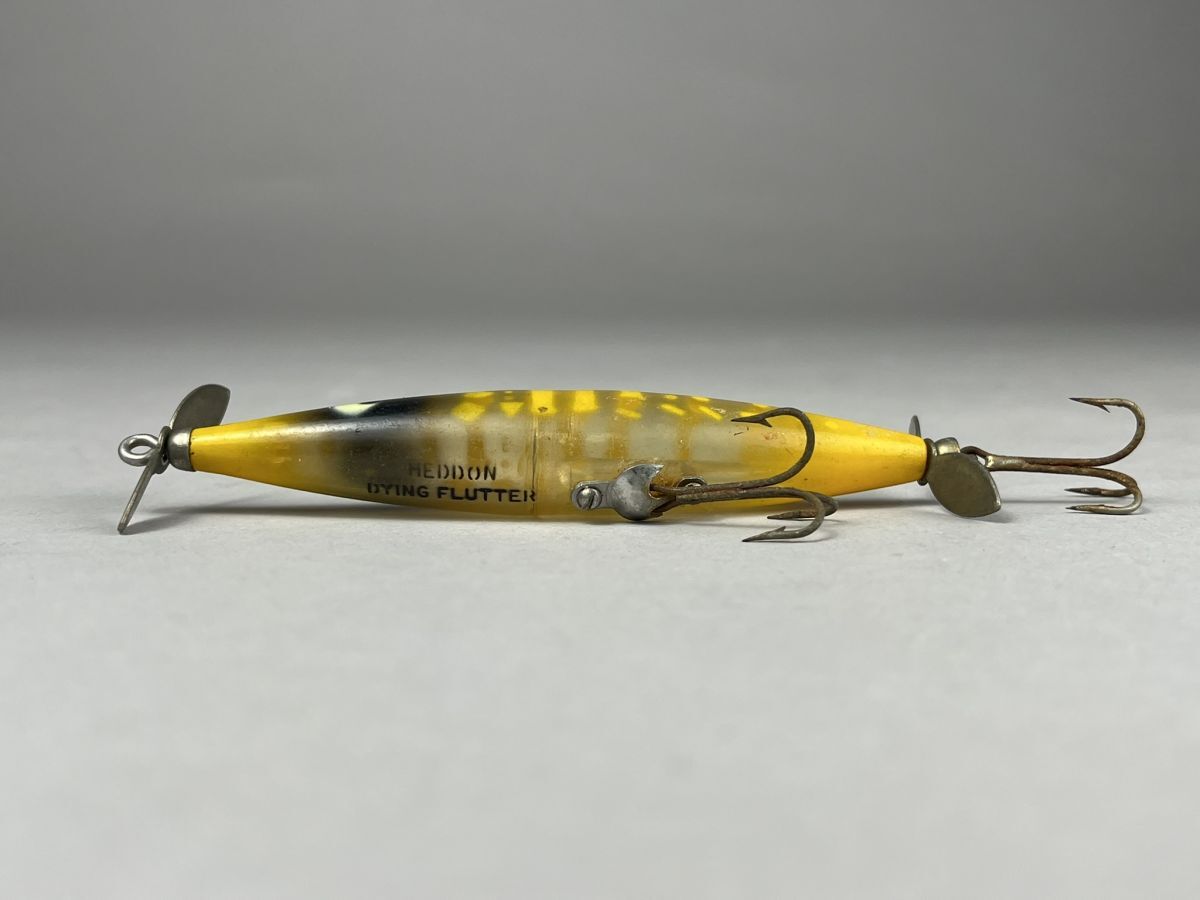 B106 ヘドン ダイイングフラッター イエローコーチドッグ◇Heddon