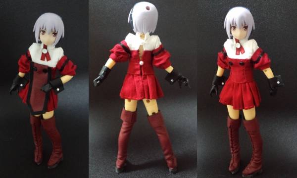 武装神姫 服 赤い騎士風 ワンピース マント 二夜 武装神姫 売買されたオークション情報 Yahooの商品情報をアーカイブ公開 オークファン Aucfan Com