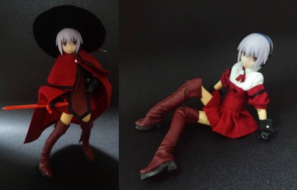 武装神姫 服 赤い騎士風 ワンピース マント 二夜 武装神姫 売買されたオークション情報 Yahooの商品情報をアーカイブ公開 オークファン Aucfan Com