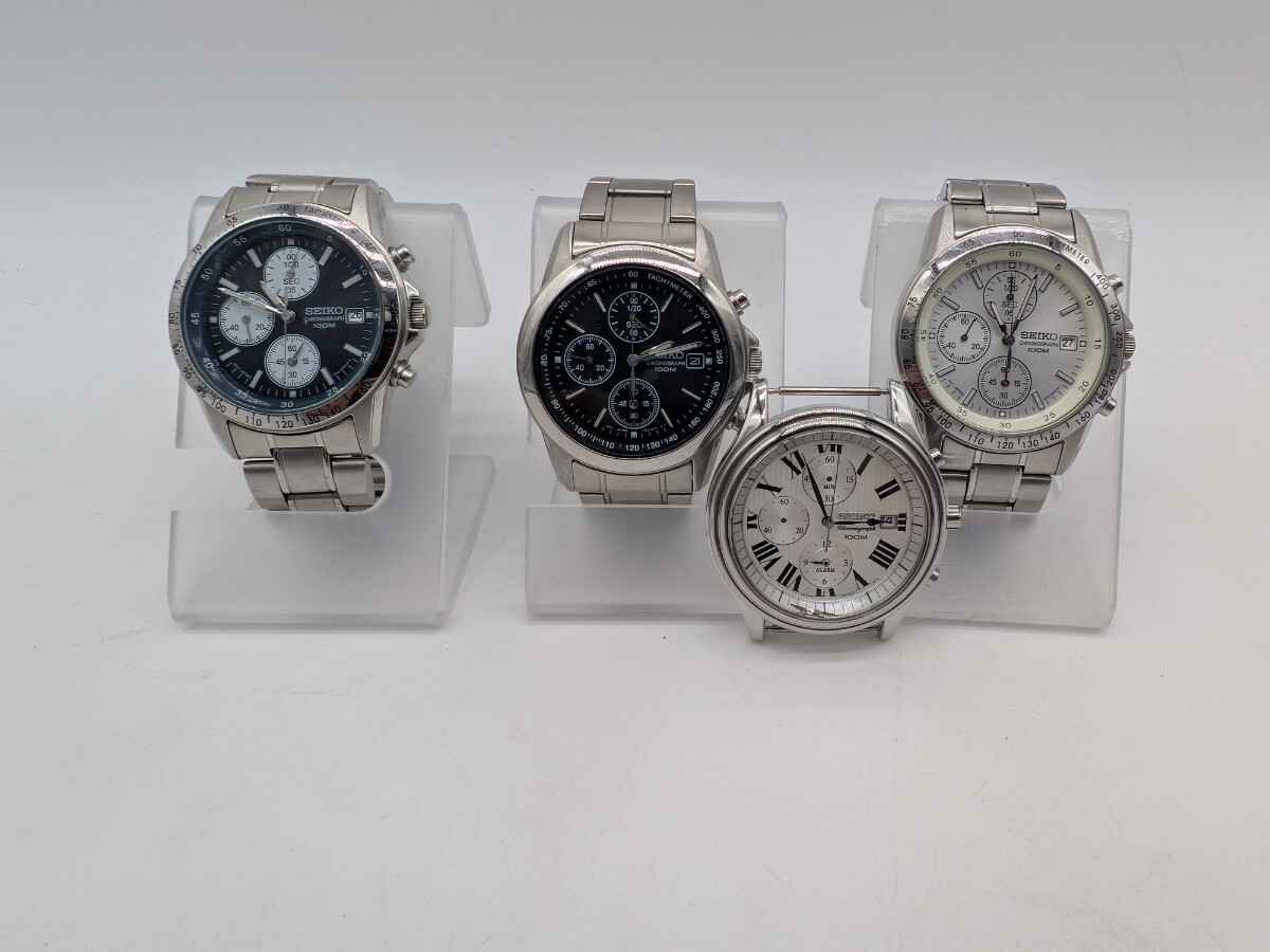 1円スタート】SEIKO まとめ 4点 7T92-0DW0 7T92-0CW0 7T62-0JK0