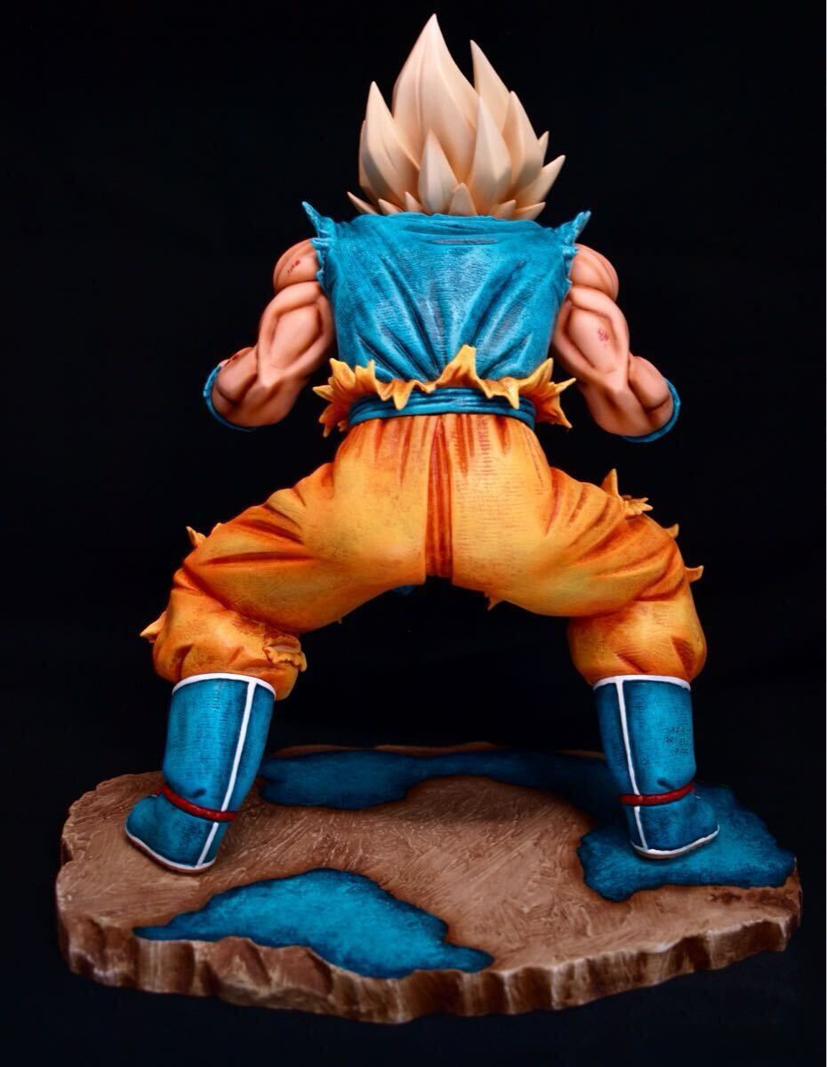 ドラゴンボール フィギュア リペイント 孫悟空 台座作 一番くじ BATTLE
