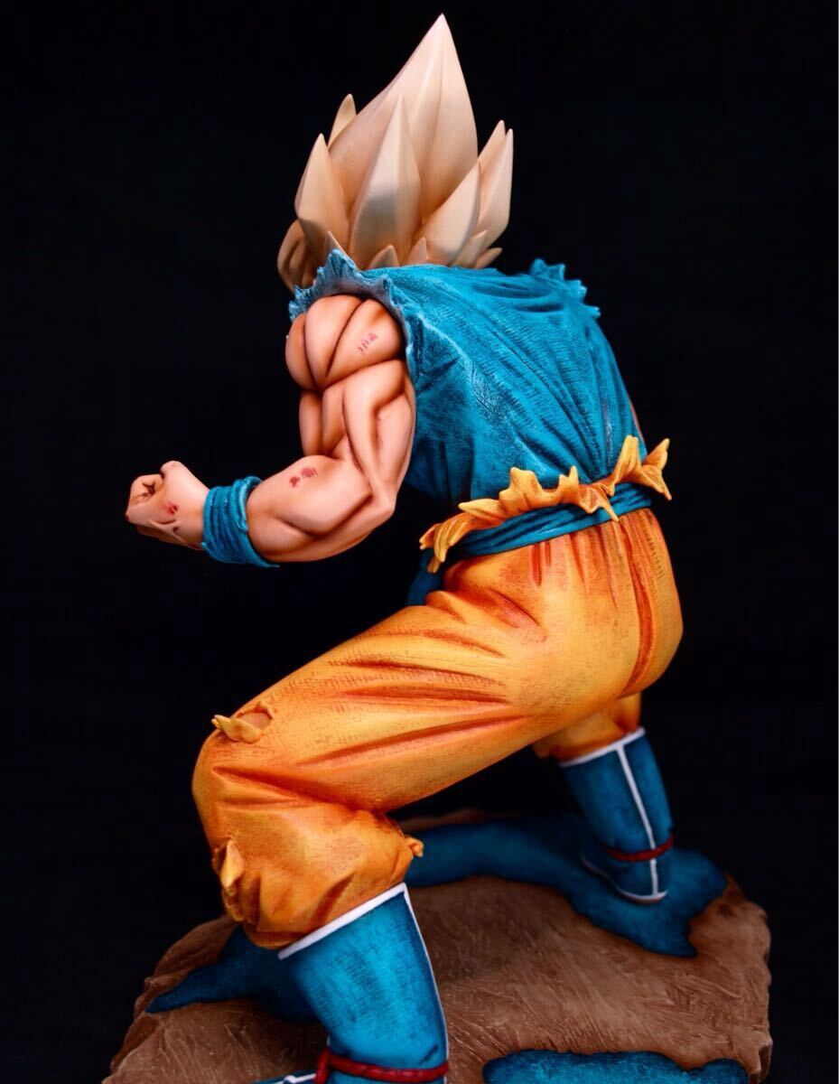 ドラゴンボール フィギュア リペイント 孫悟空 台座作 一番くじ BATTLE