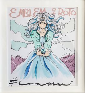 直筆イラストサイン色紙の値段と価格推移は？｜37件の売買データから