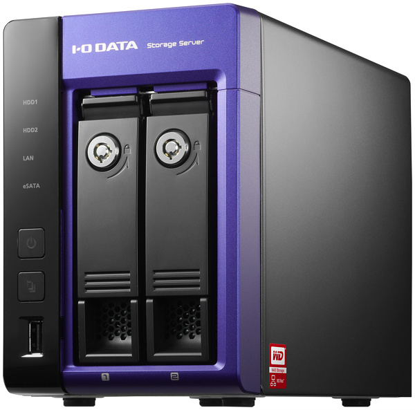 I・O DATA HDL-Z2WM4C2 4TB NAS WindowsStorageServer2012R2搭載