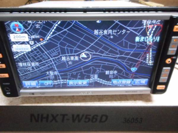 ☆★2014地図トヨタHDDナビNHXT-W56DチェンジャーDVD★☆K2289