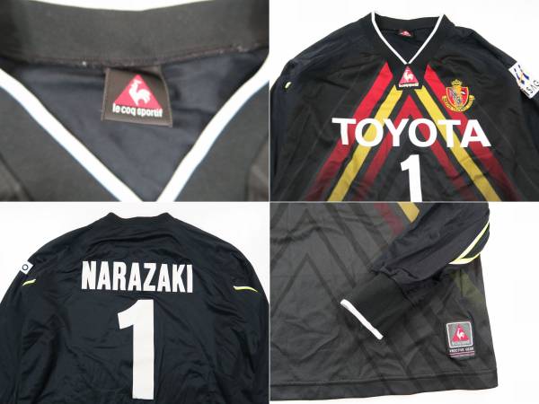 名古屋グランパス　楢﨑正剛　ユニフォーム　O　グレー　ルコック　長袖　GK 名古屋グランパス 楢﨑正剛 ユニフォーム O グレー ルコック 長袖 GK