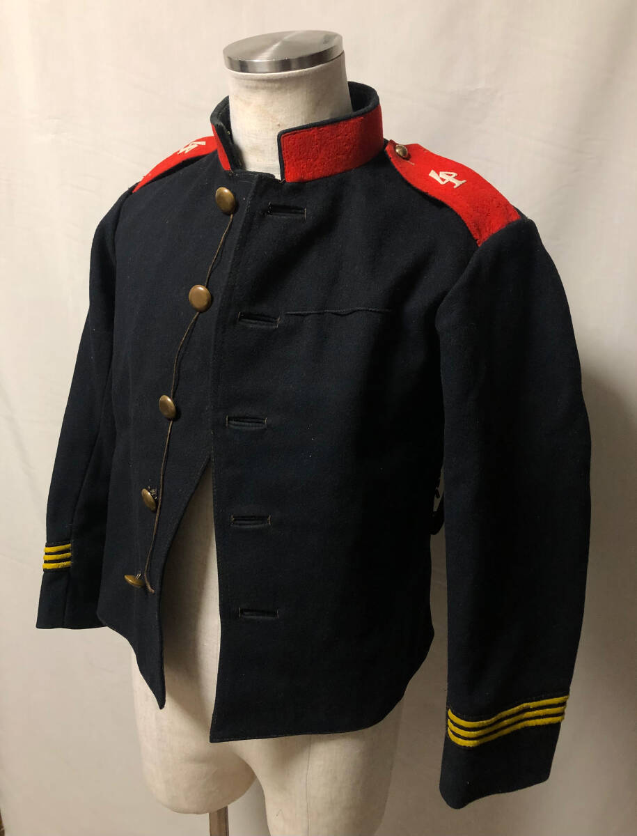 旧日本軍 明治19年式軍衣 上衣 当時実物 戦前 大日本帝国陸軍 軍服