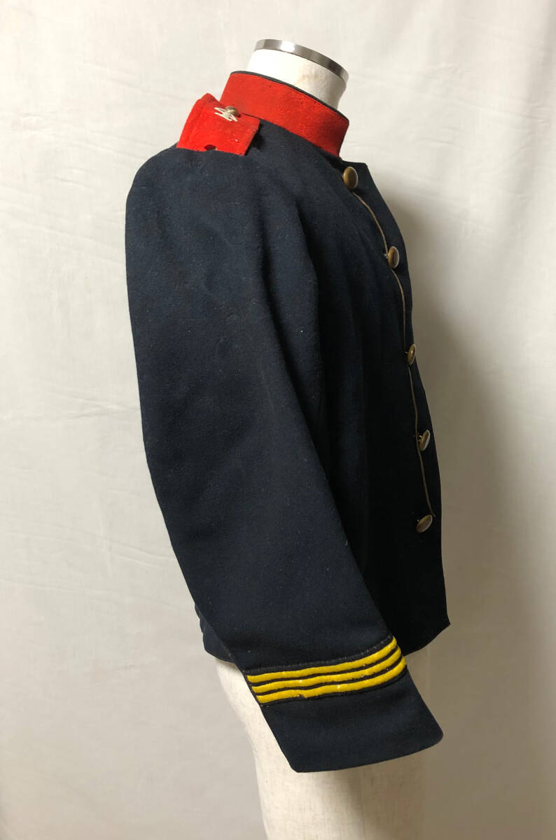 旧日本軍 明治19年式軍衣 上衣 当時実物 戦前 大日本帝国陸軍 軍服
