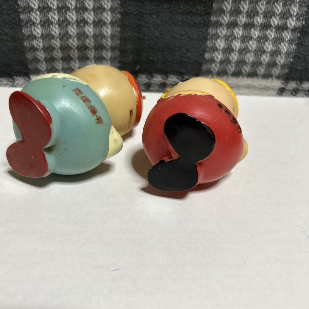 昭和 レトロ 人形 東都銀行 キャラクター 貯金箱 ソフビ フィギュア