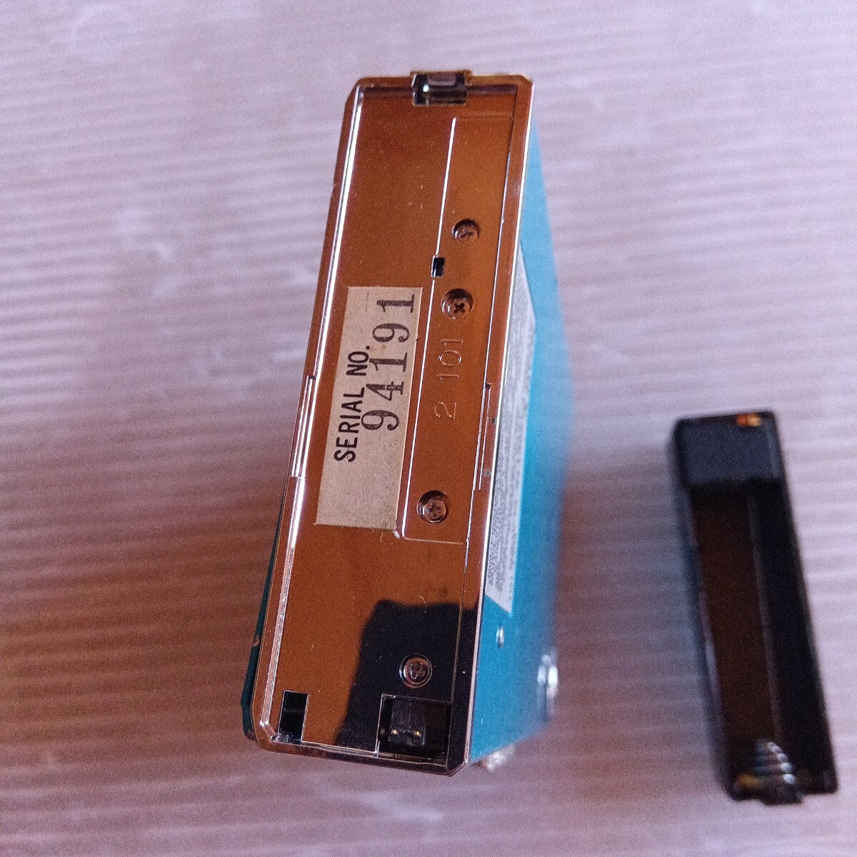 ほ SONY ソニー ウォークマン WALKMAN カセットプレーヤー WM-101 水色