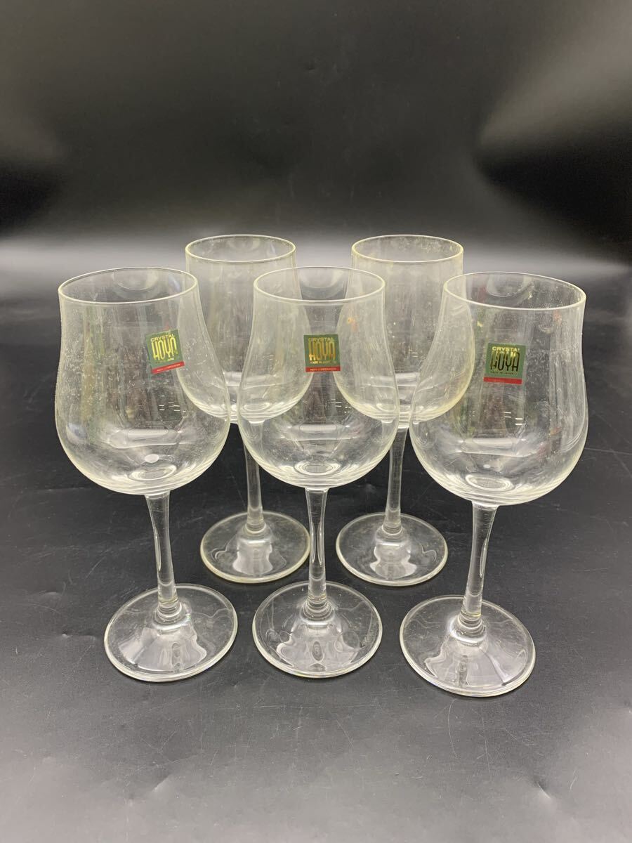 HOYA CRYSTAL シャンパングラス 2客セット 森岡 3月 No.230 HOYA CRYSTAL ホヤ クリスタル グラス セット
