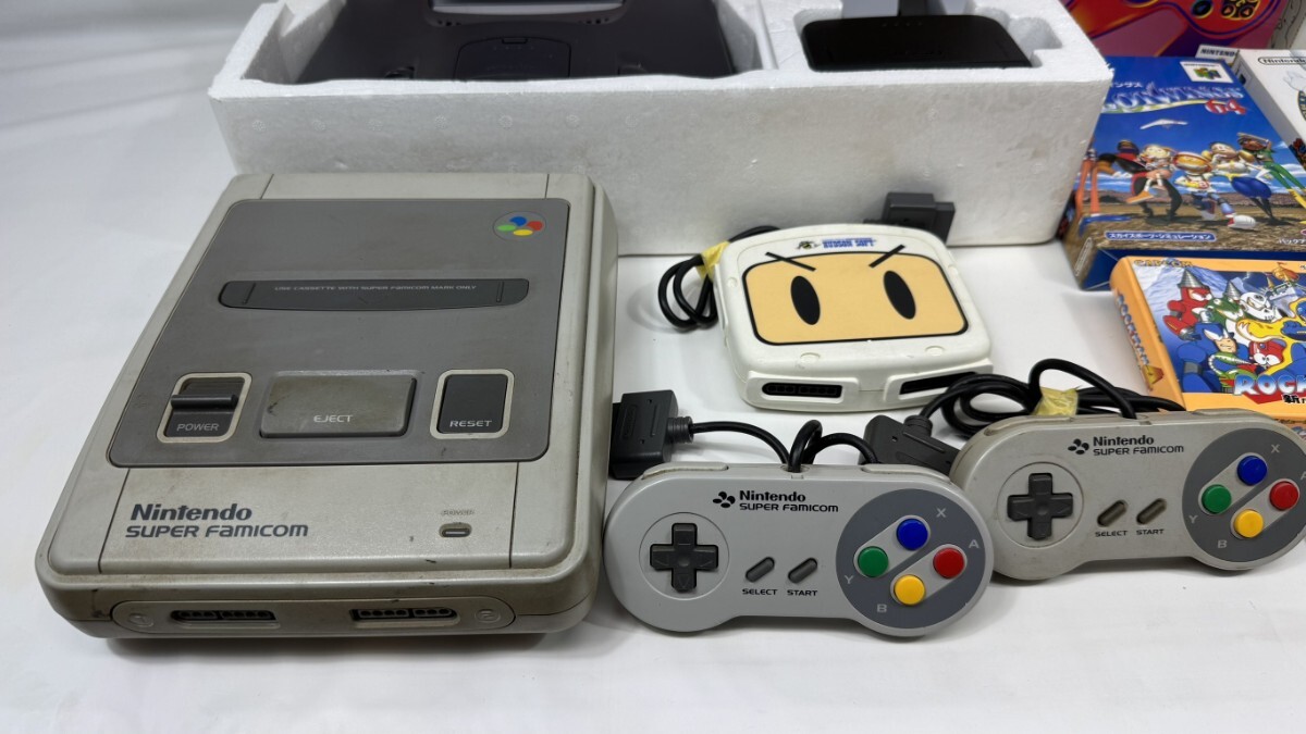 任天堂 レトロゲーム機 大量まとめ N64 箱付 ピカチュウ