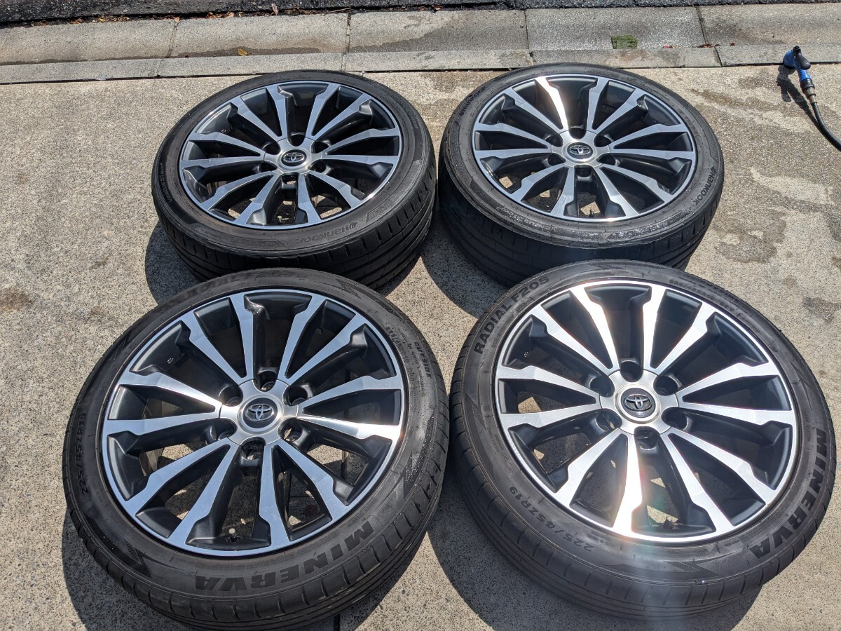 プラド 純正ホイール TZG 19インチ 7.5J+25 6H139.7 225/45R19