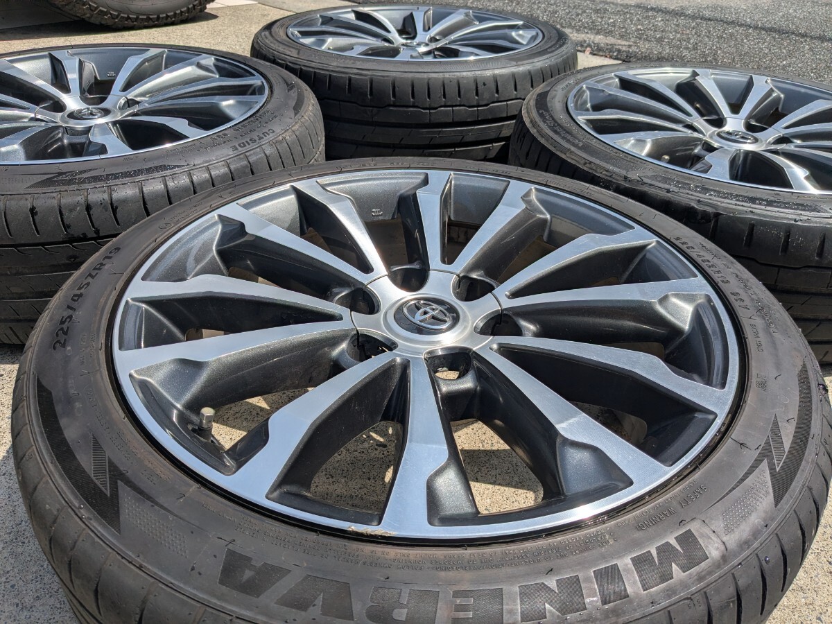 プラド 純正ホイール TZG 19インチ 7.5J+25 6H139.7 225/45R19
